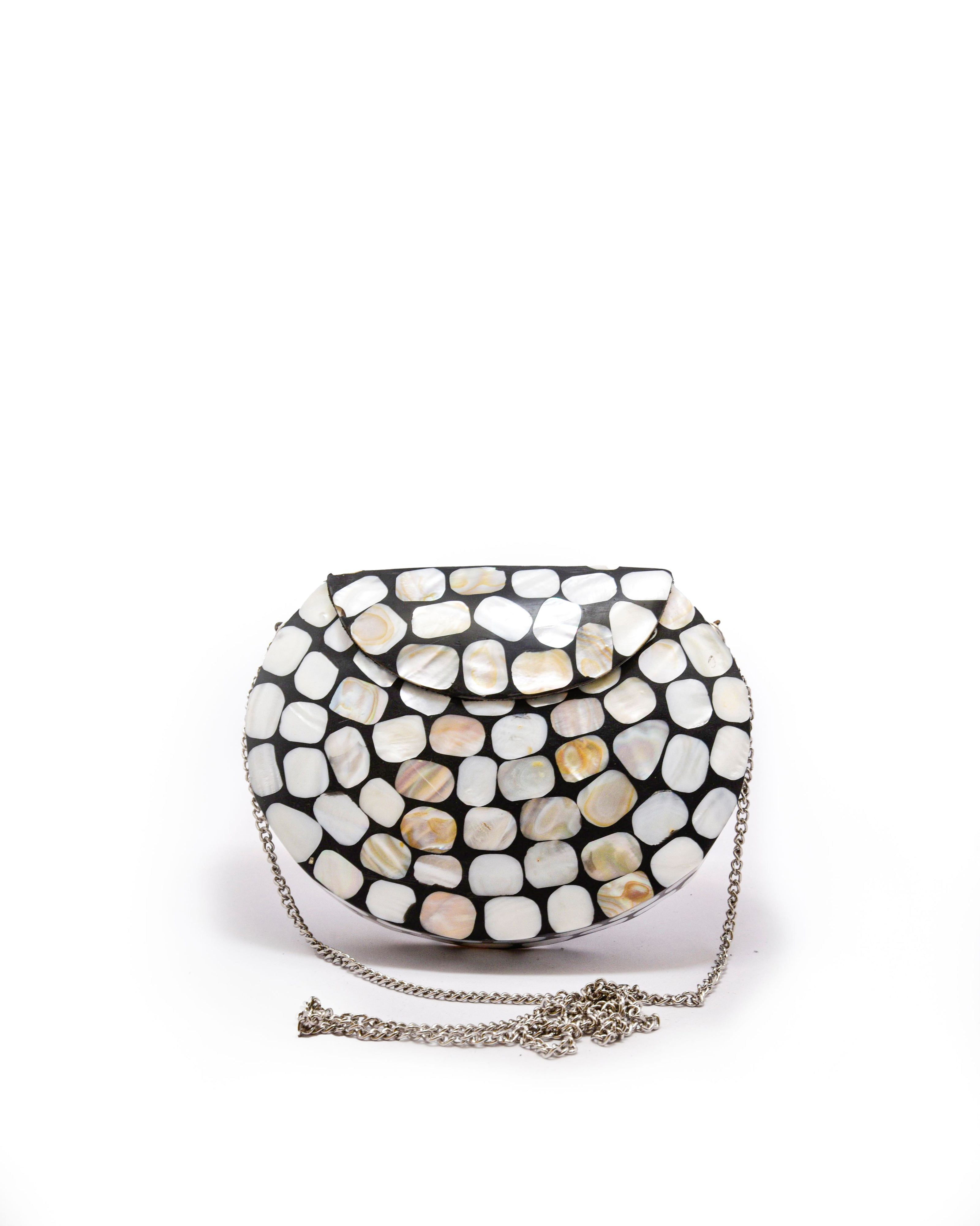 Minaudière Joya Noor- Nácar Dorado