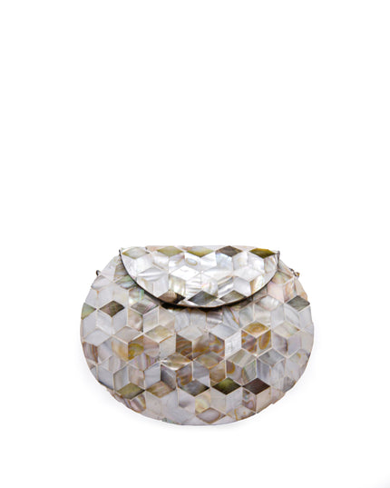 Minaudiere Amanecer en Essaouira - Latón y Nácar