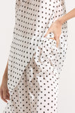 Conjunto Seda Polka Dots