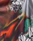 Túnica de Seda Natural Estampada – Flores de Oriente