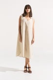 Vestido de Lino “Duna Natural”