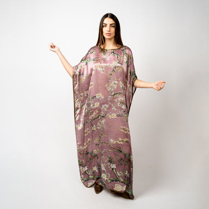 Túnica en Seda Natural Estampada