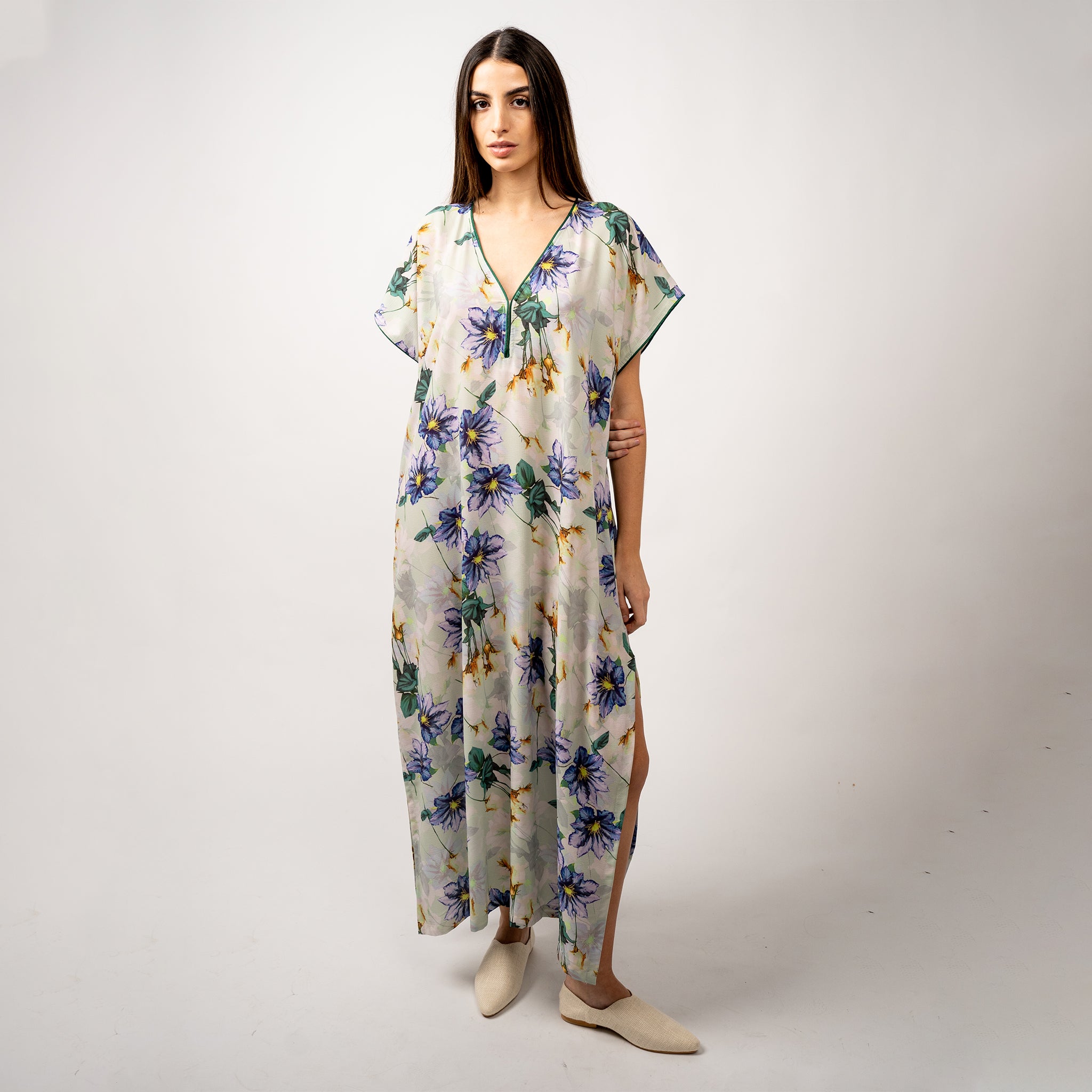 Túnica en Georgette de Seda