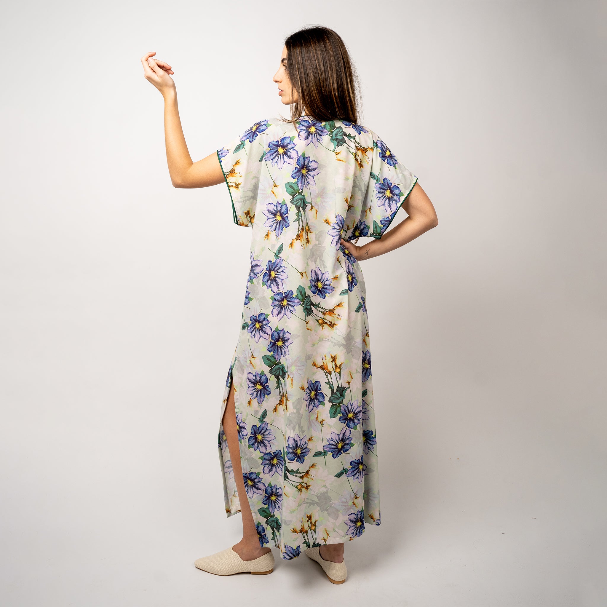 Túnica en Georgette de Seda