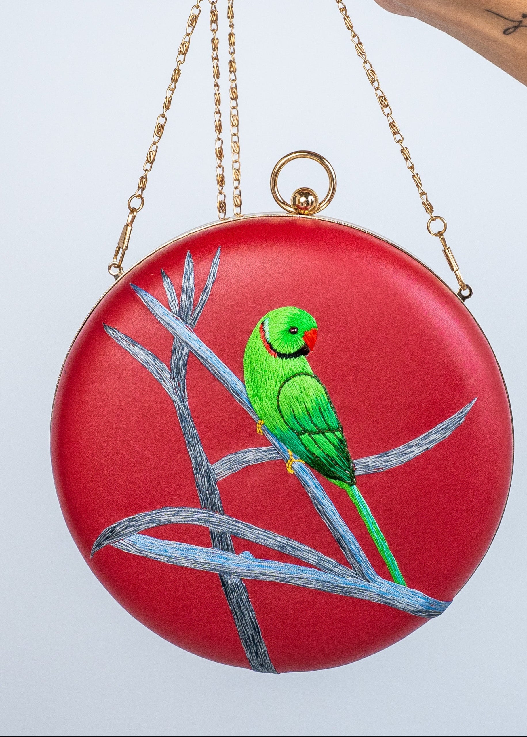 Vestido en Algodón y Seda Estampado