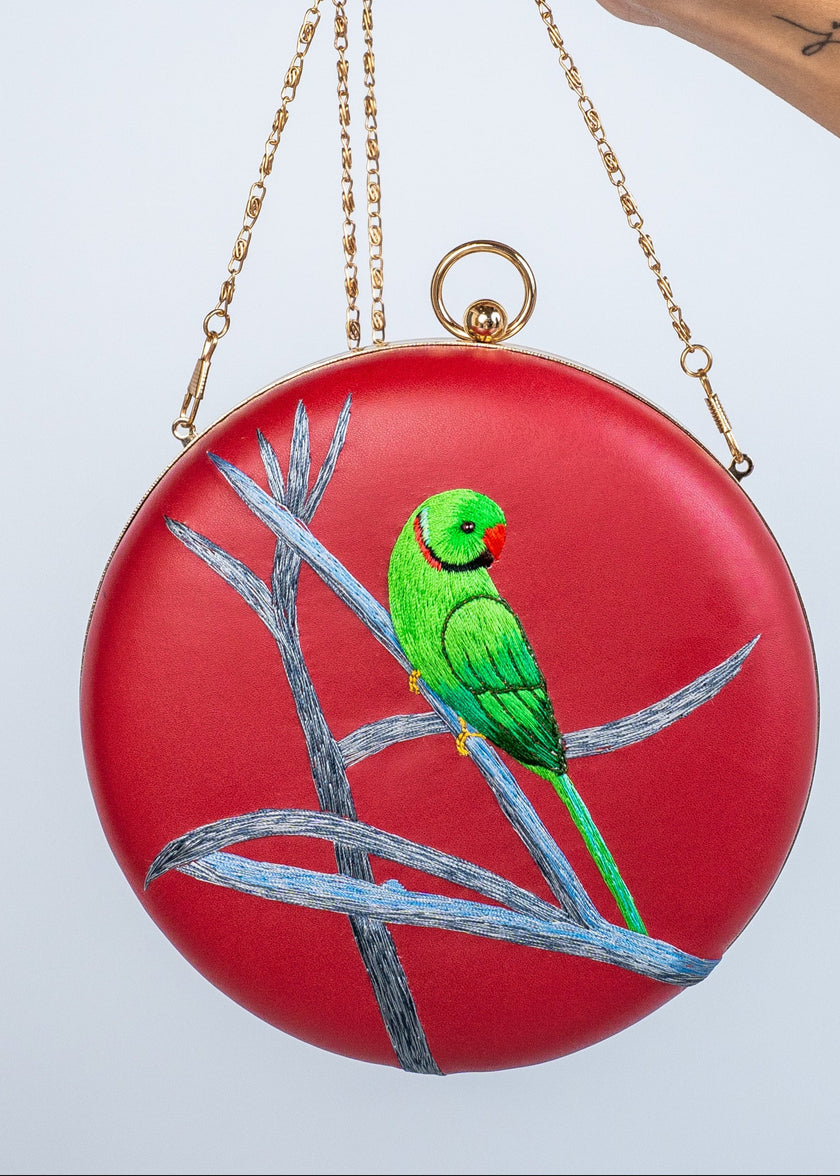 Vestido en Algodón y Seda Estampado