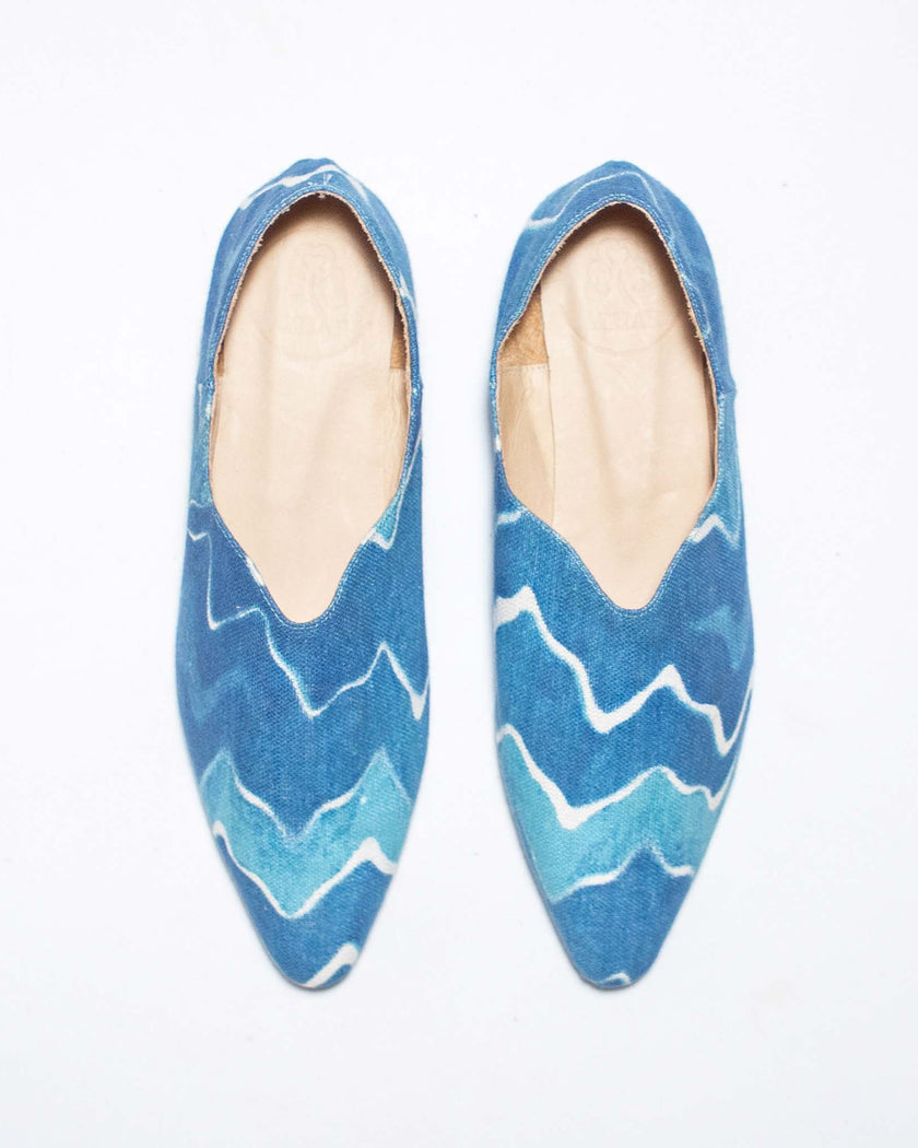 Babus en Lino Estampado - La Brava