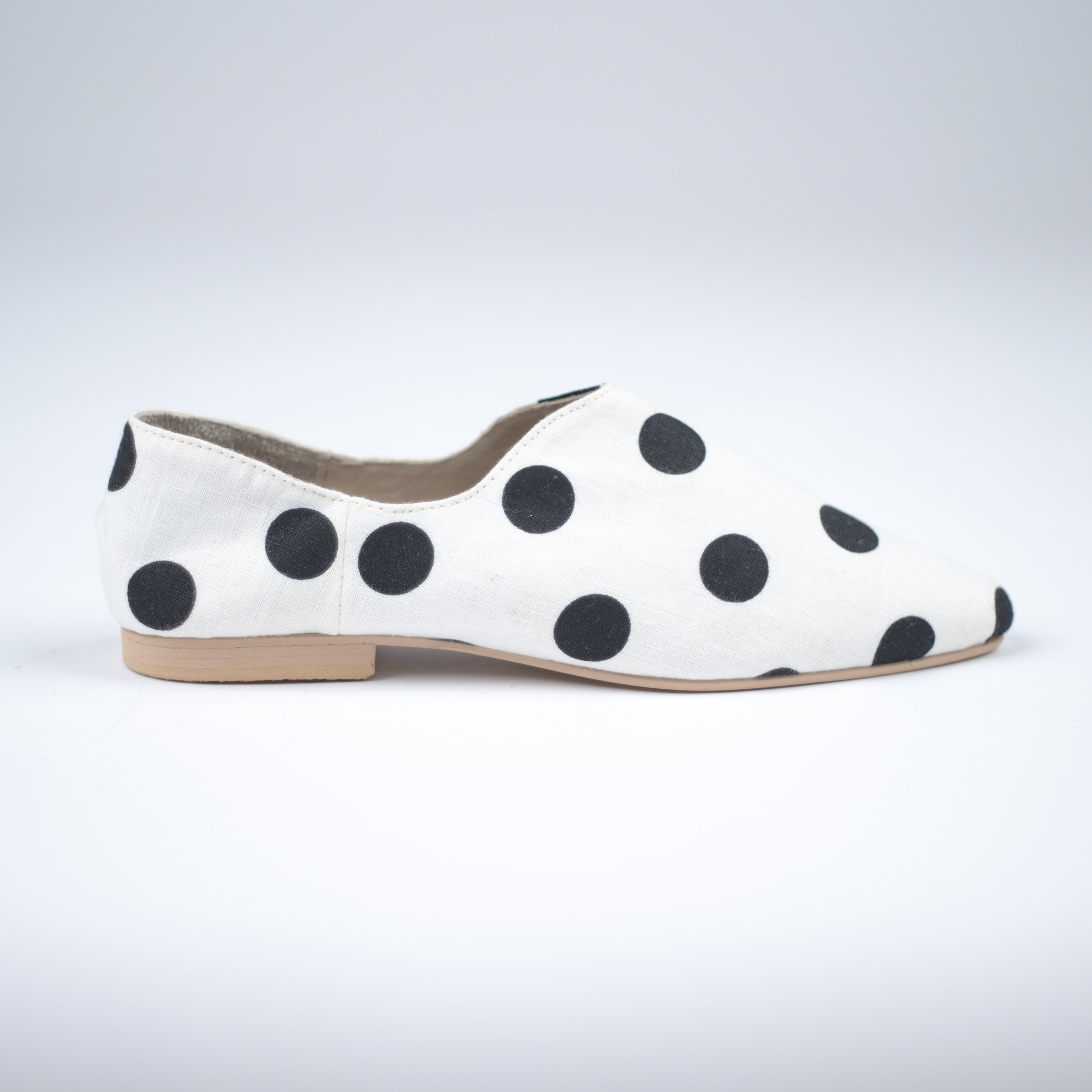 Babus en Lino Estampado - Dálmatas