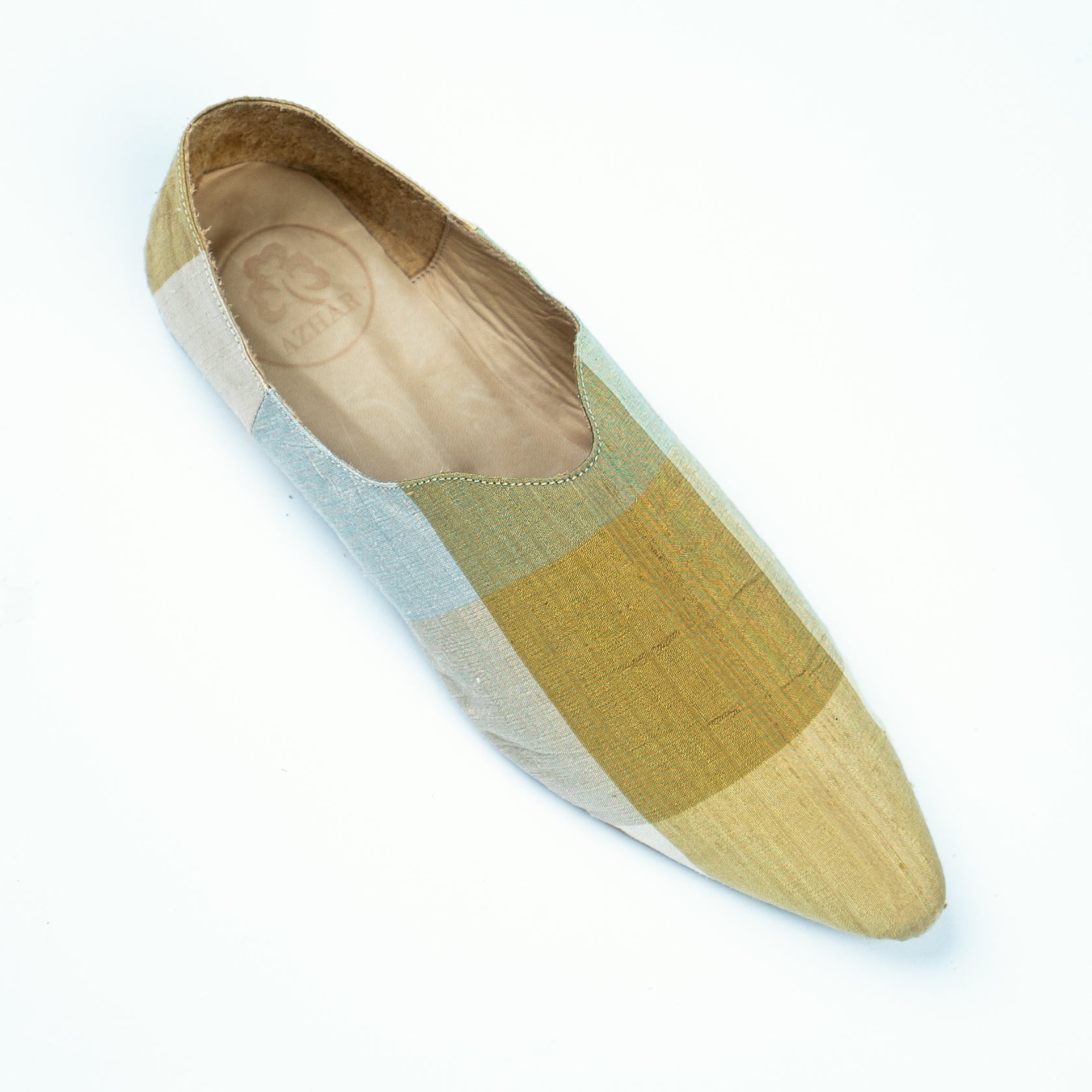 Babus en Shantung de Seda Patchwork - Kalahari