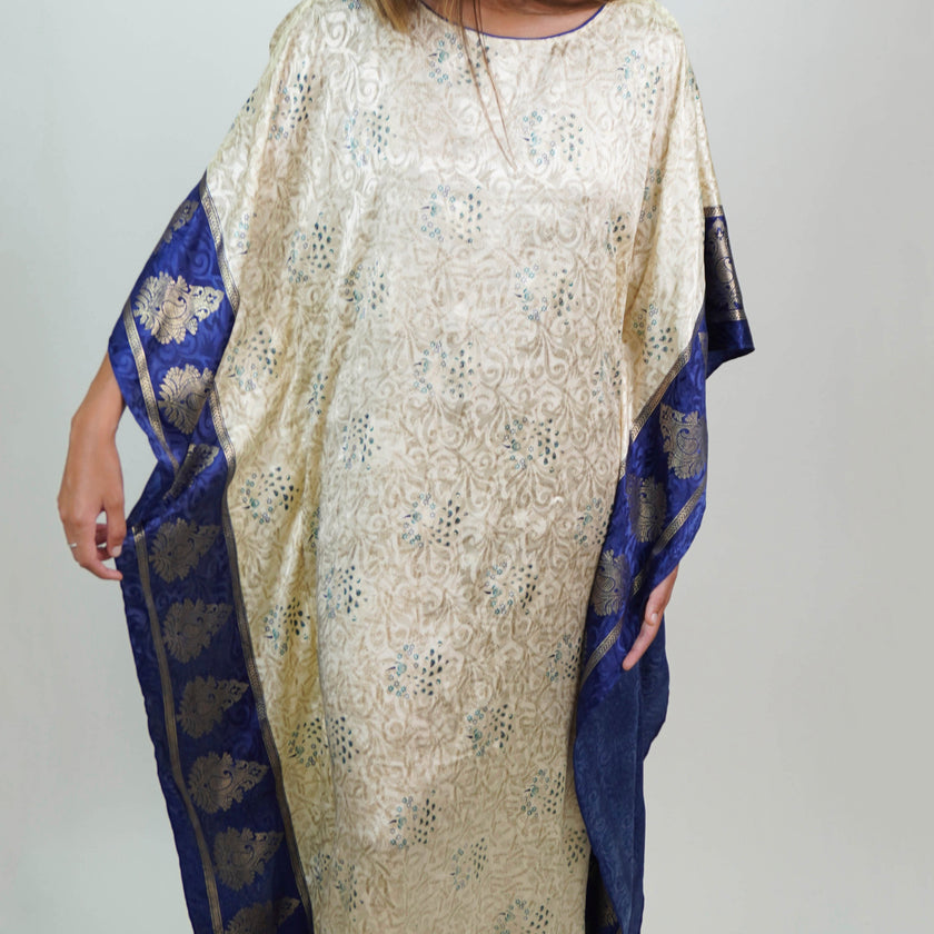 Túnica en Seda Natural Estampada