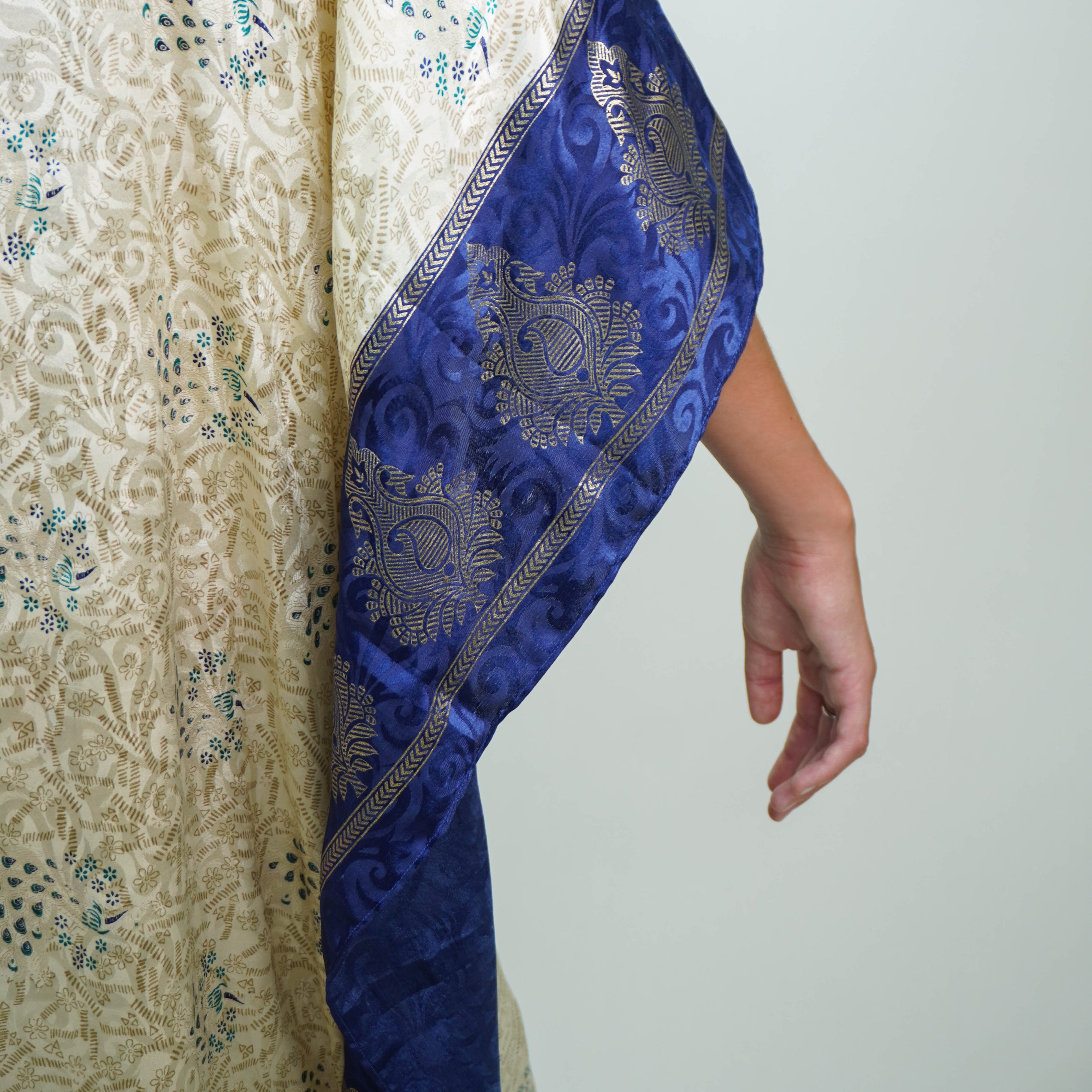 Túnica en Seda Natural Estampada