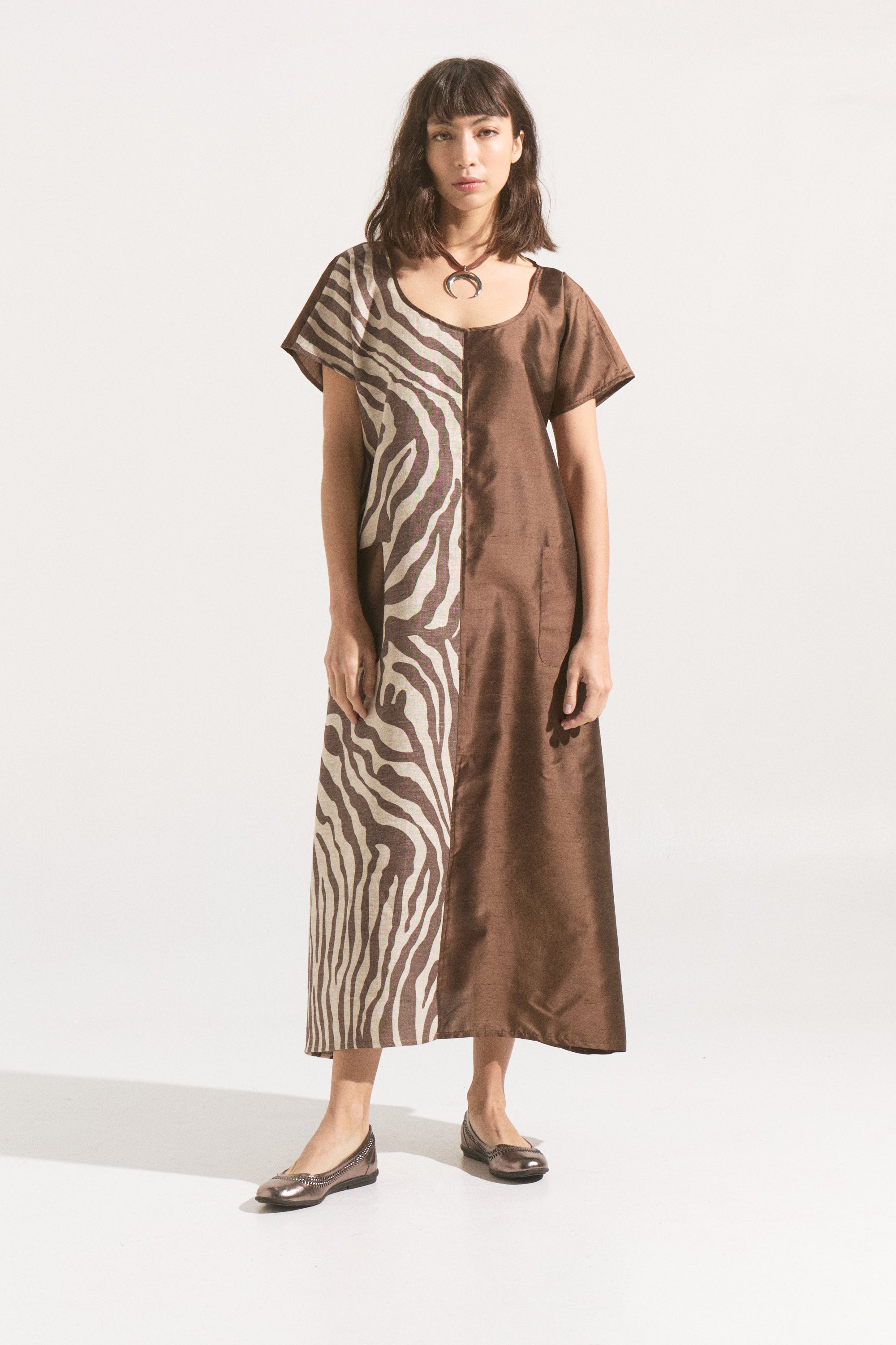 Vestido Savannah Shantung & Lino