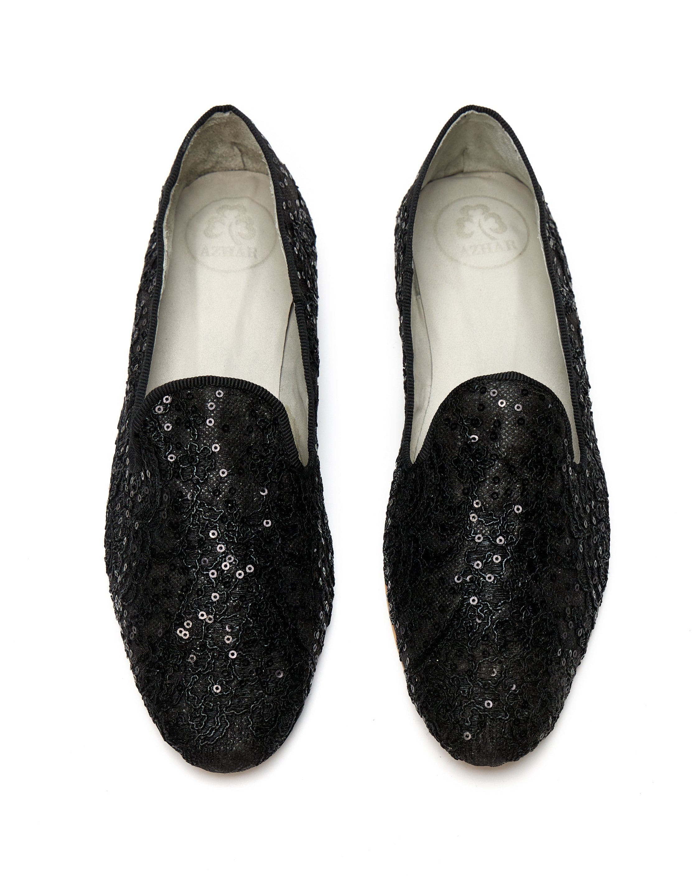 Slippers Organza con Lentejuelas - Nocturna