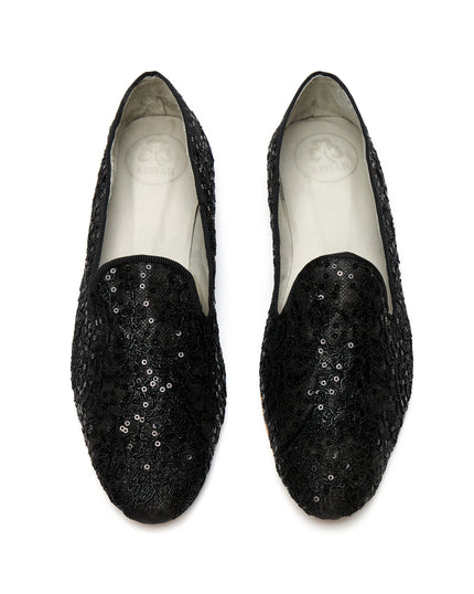 Slippers Organza con Lentejuelas - Nocturna