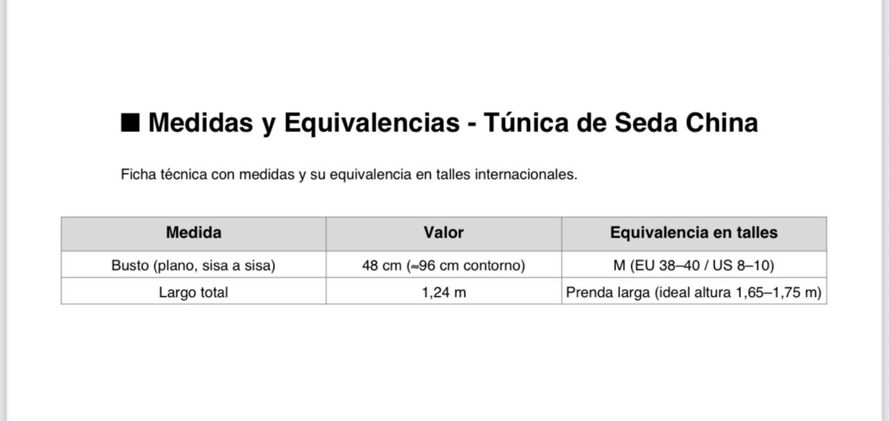 Túnica de Seda Natural Estampada – Flores de Oriente