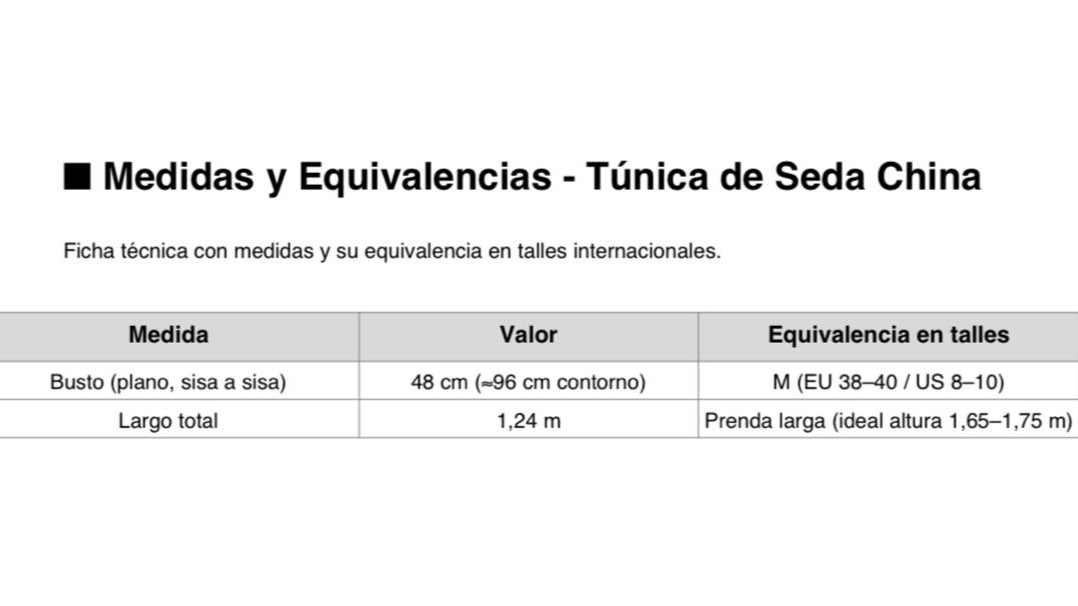 Túnica de Seda Natural Estampada – Suzhou Jardines