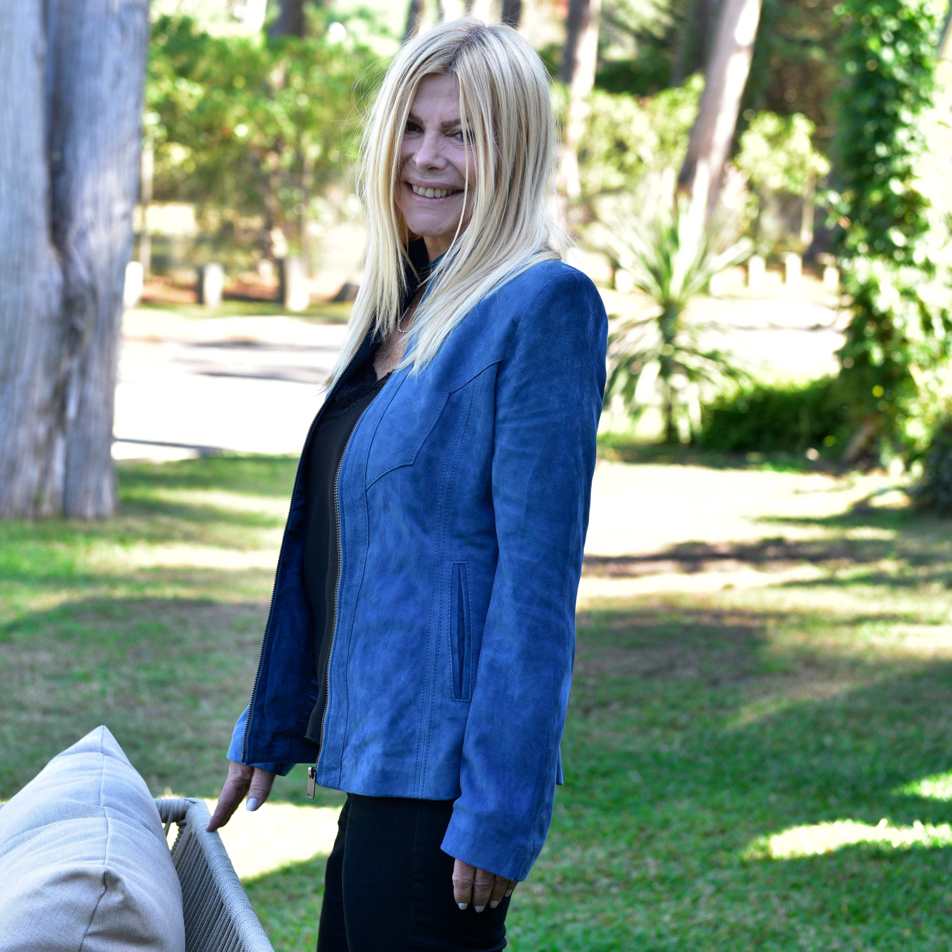 Chaqueta de Gamuza Marroquí