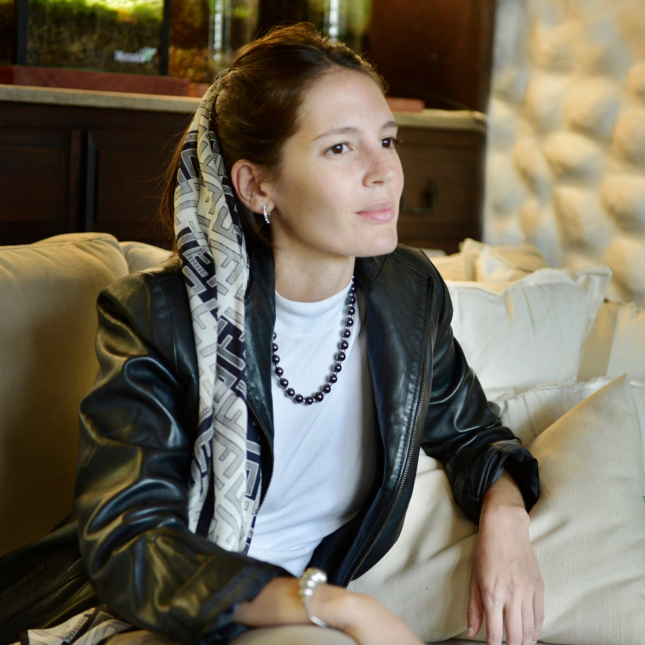 Chaqueta de Cuero Marroquí