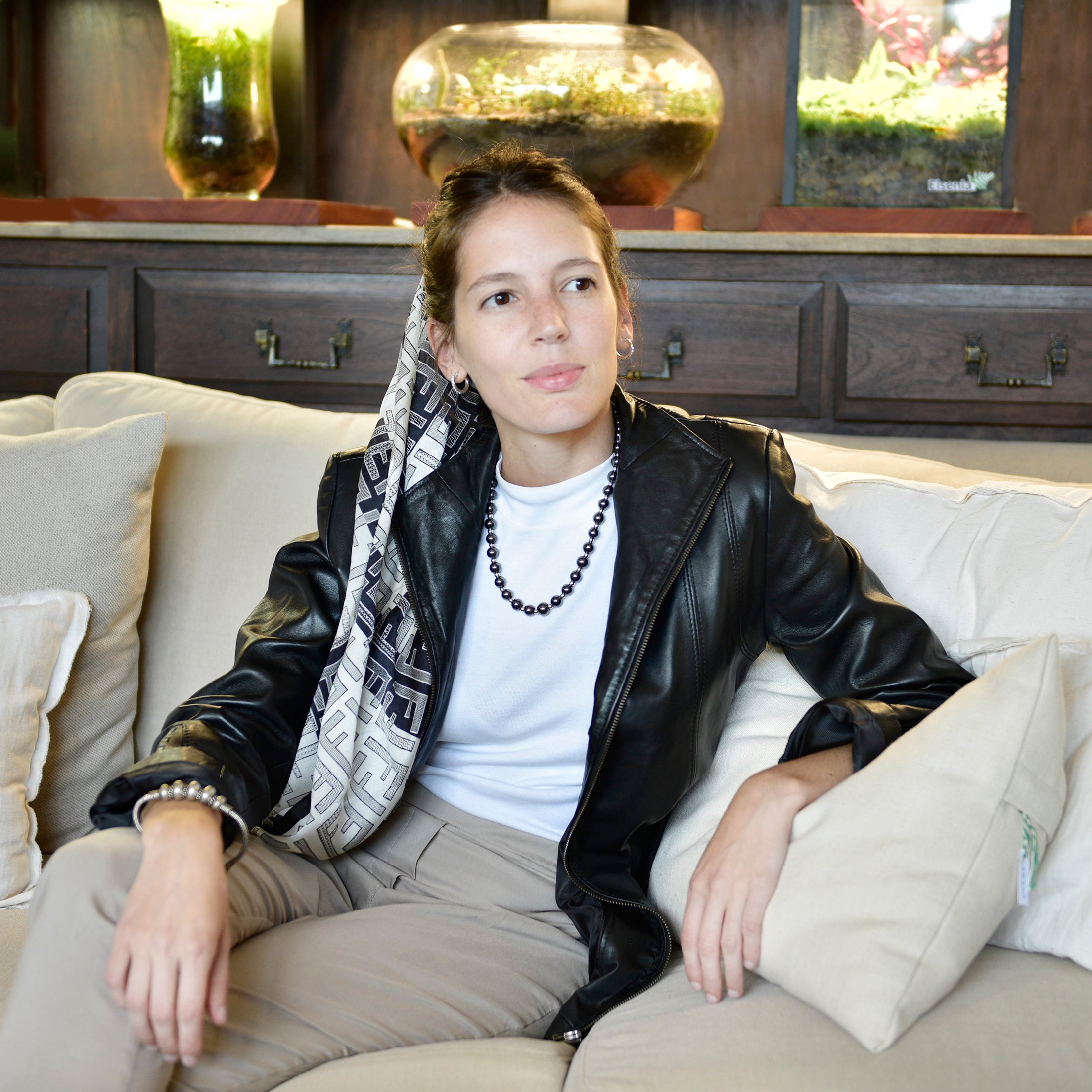 Chaqueta de Cuero Marroquí