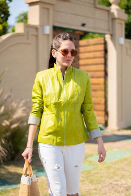 Chaqueta de Cuero Marroquí